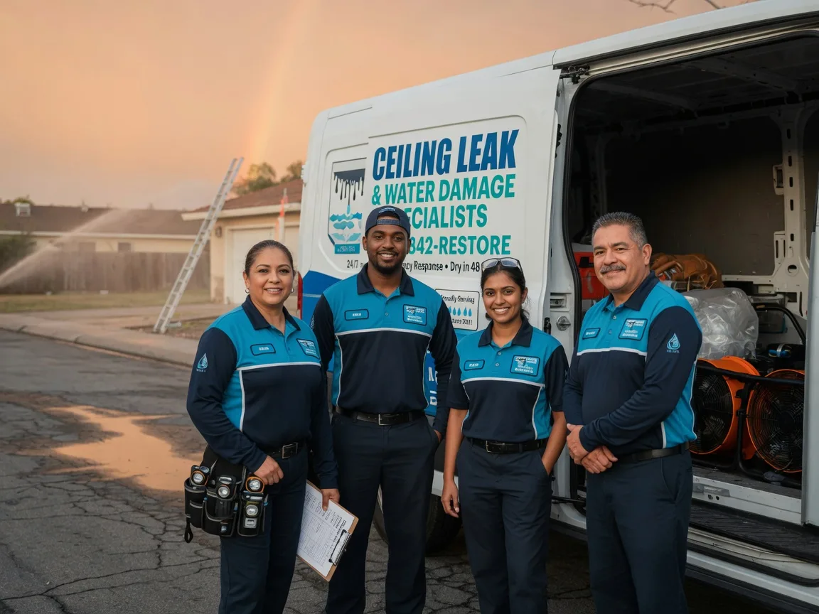 Ceiling Leak Cleanup company in Badger, IA
